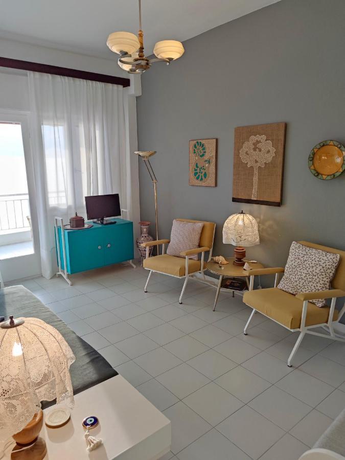 Cozy Seaview Apartment Siviri Esterno foto
