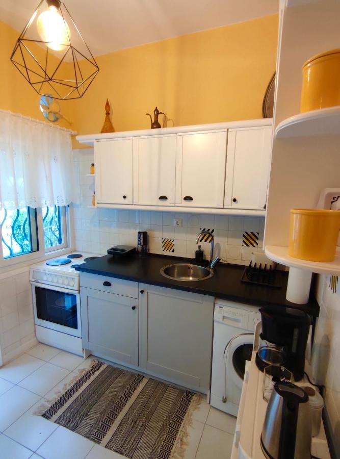 Cozy Seaview Apartment Siviri Esterno foto