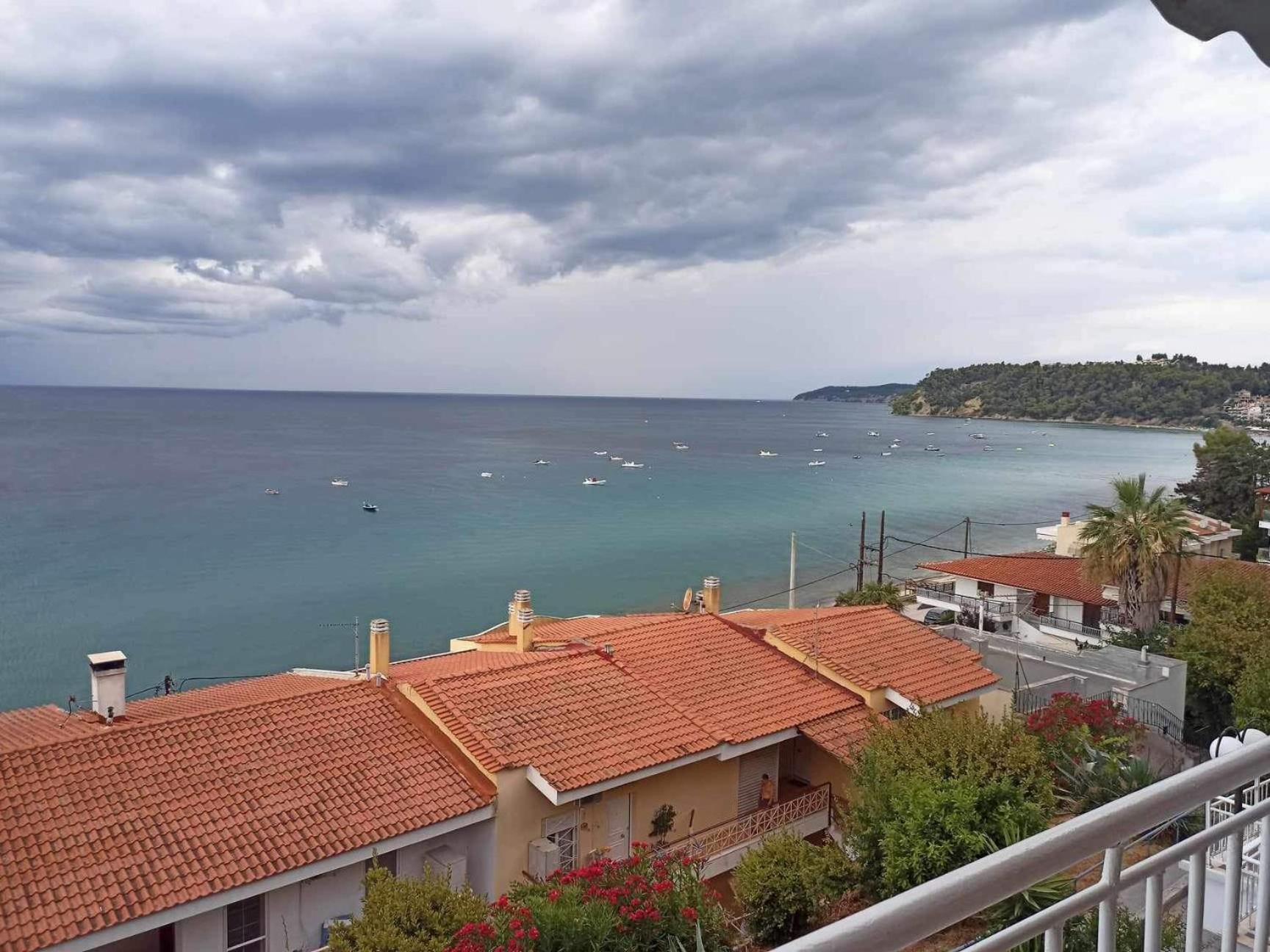 Cozy Seaview Apartment Siviri Esterno foto